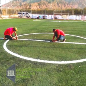  installing football field