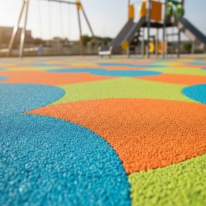 EPDM sports flooring by almustaqbal alsarea