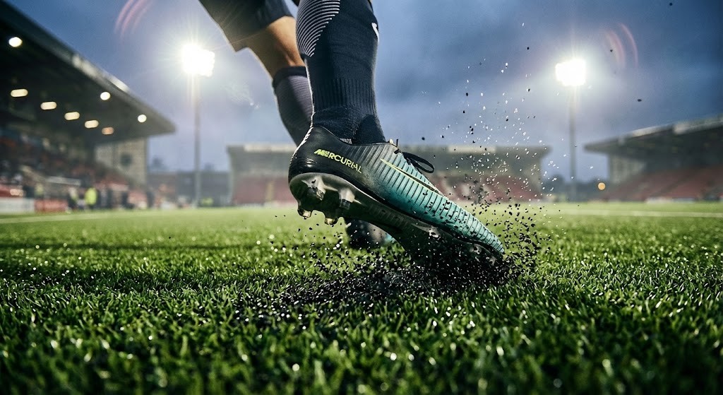 Sports field flooring installation Football Turf