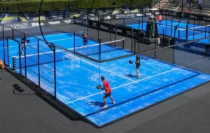 Padel Court Post Installation