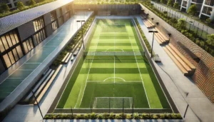 جودة الارضيات فى الملاعب الرياضية