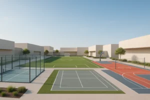 Cost of Building a Padel Court , Tennis Court, and Football Court by Almustaqbal Alsarea3