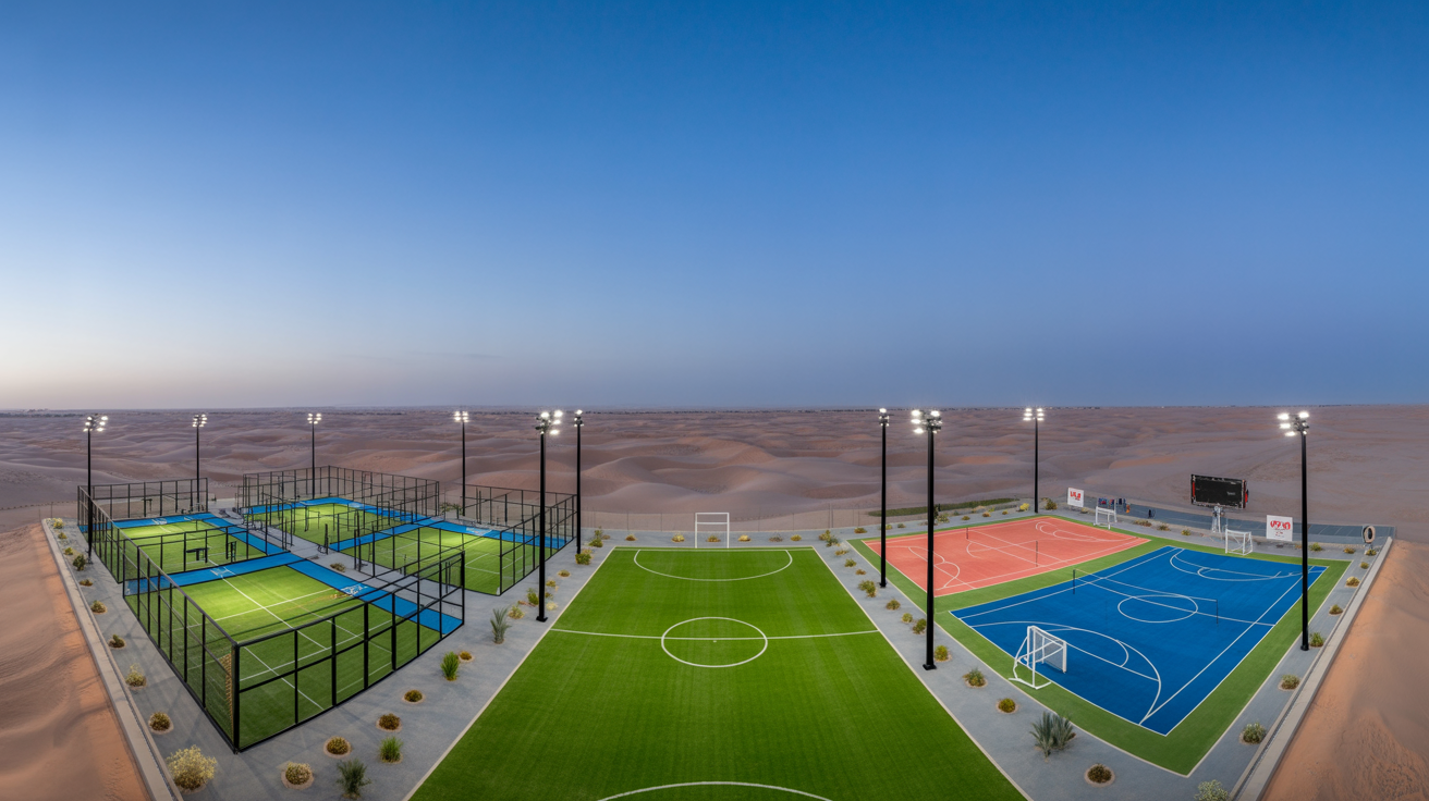 الدليل الشامل لإنشاء الملاعب الرياضية: من بناء ملاعب البادل إلى أرضيات كرة السلة المصنوعة من الفينيل 1