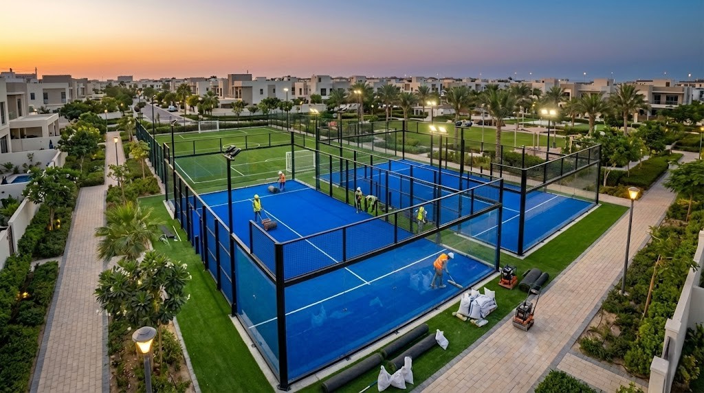 Padel court 1 Padel Court Constraction project